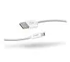 Kabel SBS TECABLPOLOTYPECW USB typ C silikon POLO 1,5m Biały