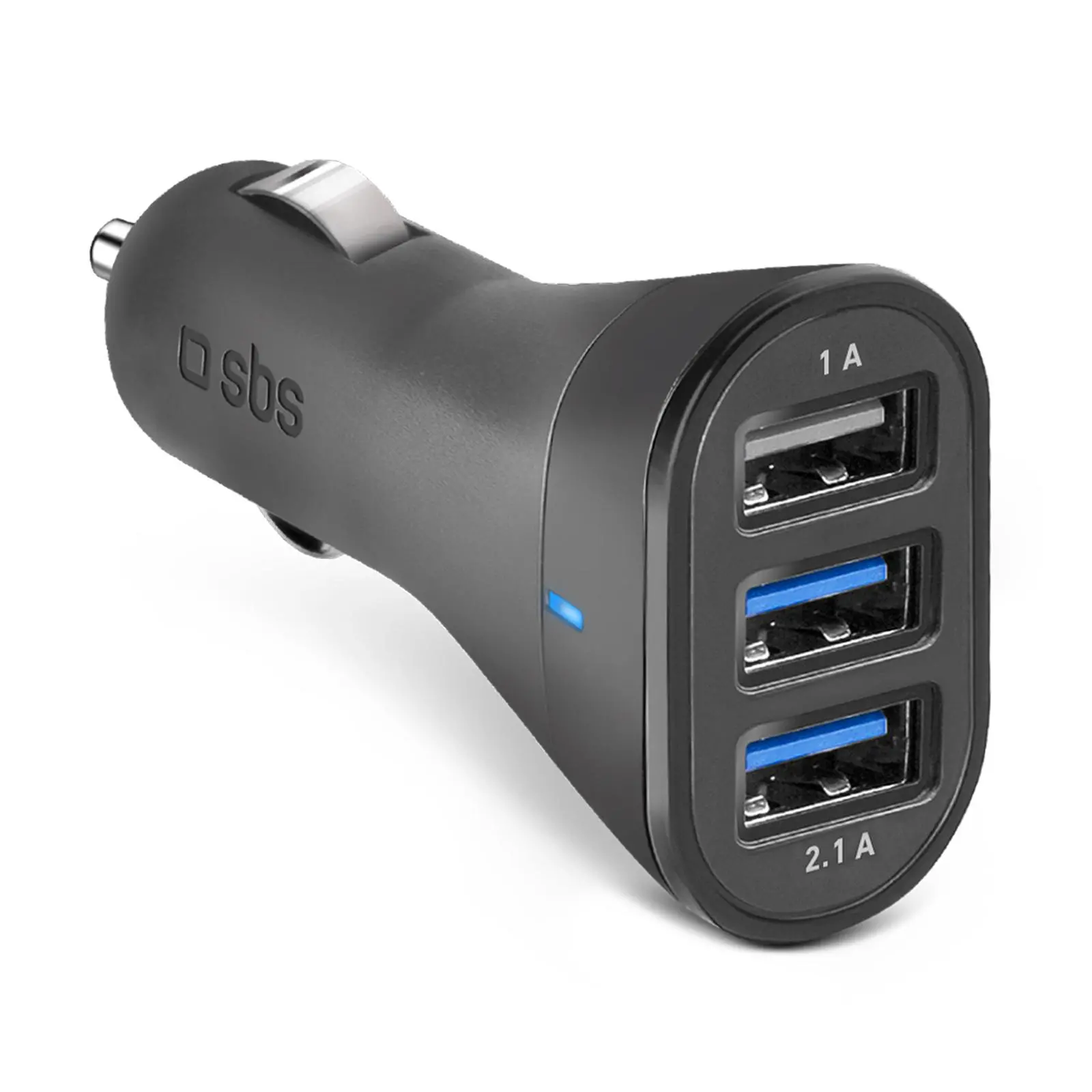 Ładowarka samochodowa SBS TECR3USB41AFAST Czarny