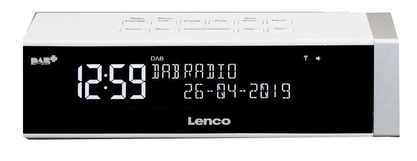 Radiobudzik Lenco CR-630 Biały