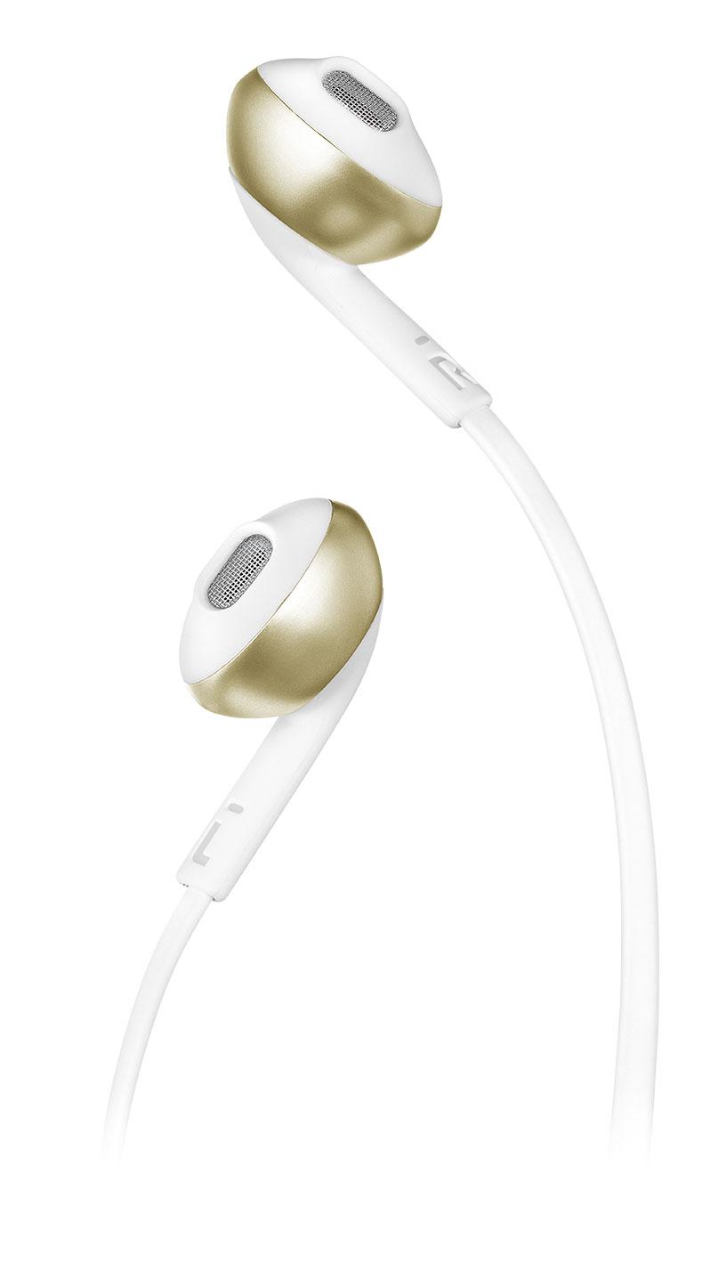 Słuchawki bezprzewodowe JBL TUNE 205BT (złoty)