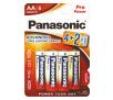 Baterie Panasonic AA Pro Power (4 + 2 szt.)