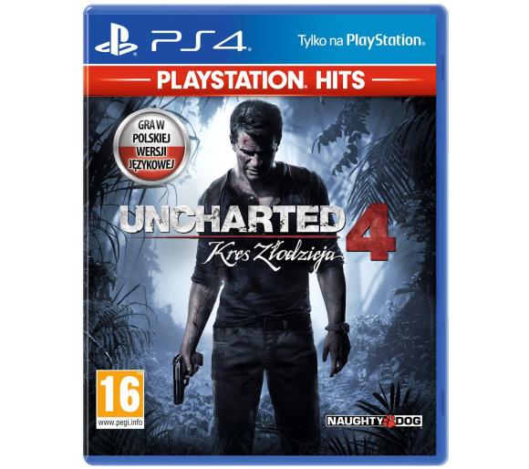 gra Uncharted 4: Kres Złodzieja - PlayStation Hits Gra na PS4 (Kompatybilna z PS5)