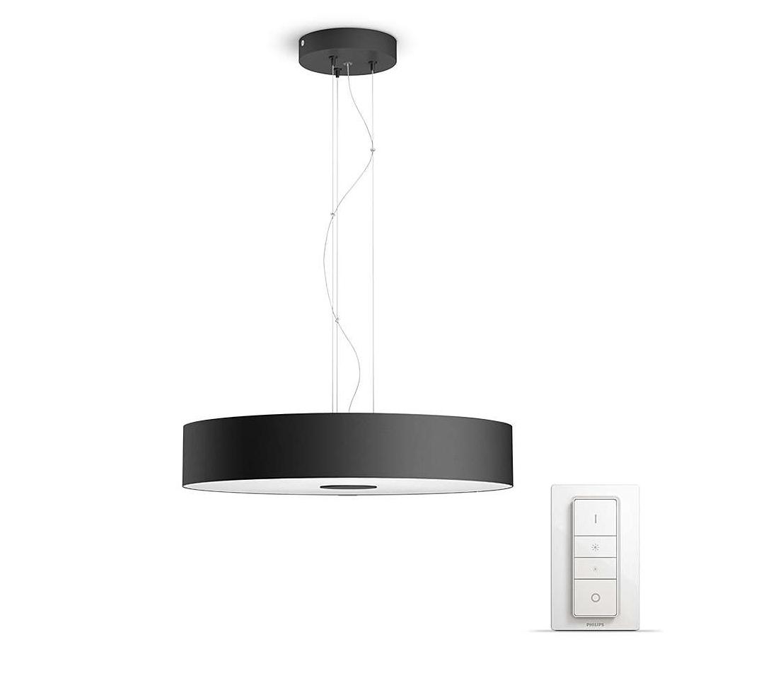 Oprawa wisząca Philips Hue White Ambiance Fair (czarny) + regulator przyciemniania