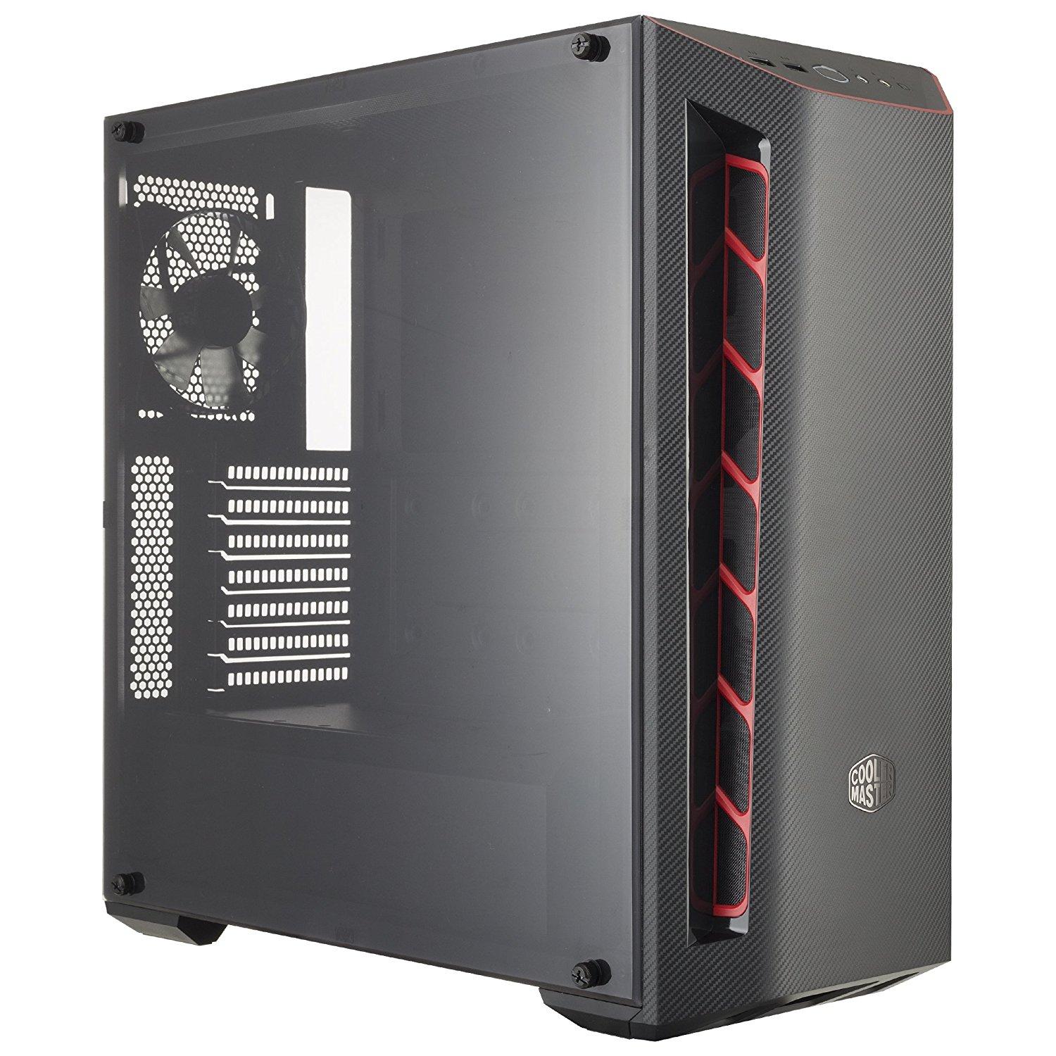 Obudowa Cooler Master MasterBox MB510L (czarno-czerwony)