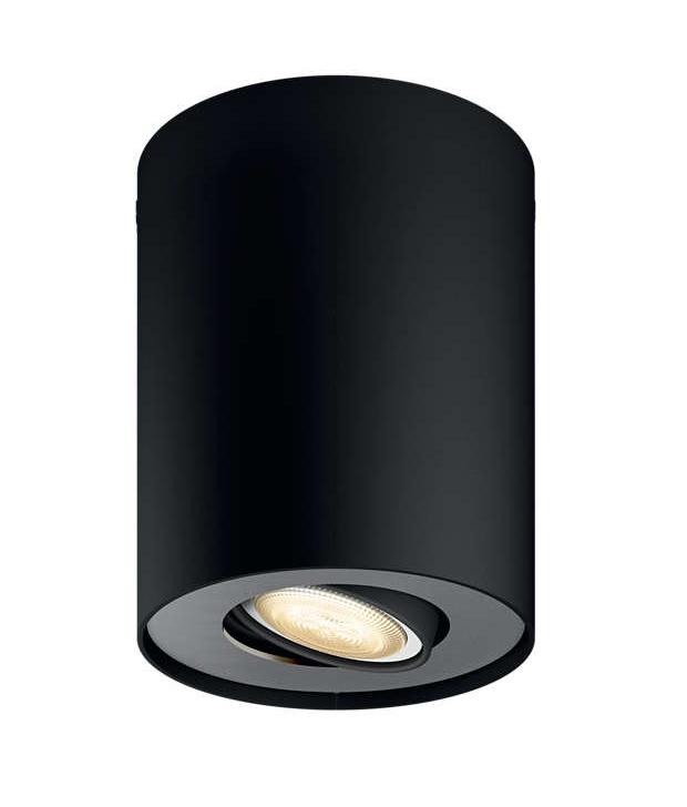 Oświetlenie punktowe Philips Hue White Ambiance Pillar (czarny)