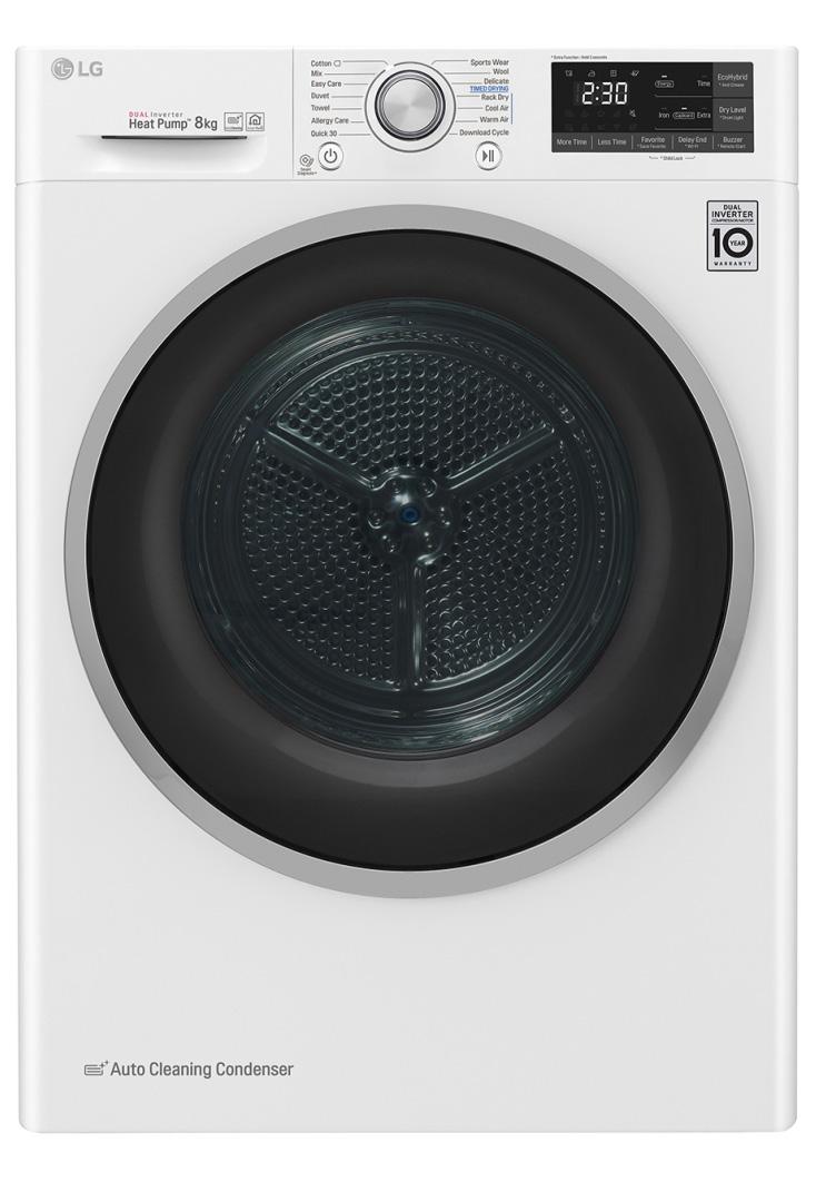 Suszarka LG RC80U2AV3W