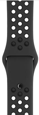 Apple Pasek Sportowy Nike Apple Watch 38mm (antracyt/czarny)