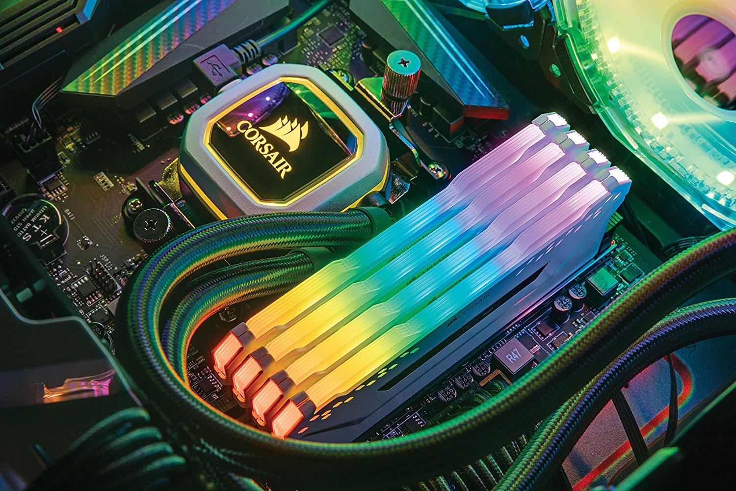 Pamięć RAM Corsair Vengeance RGB Pro DDR4 16GB (2 x 8GB) 2666 CL16