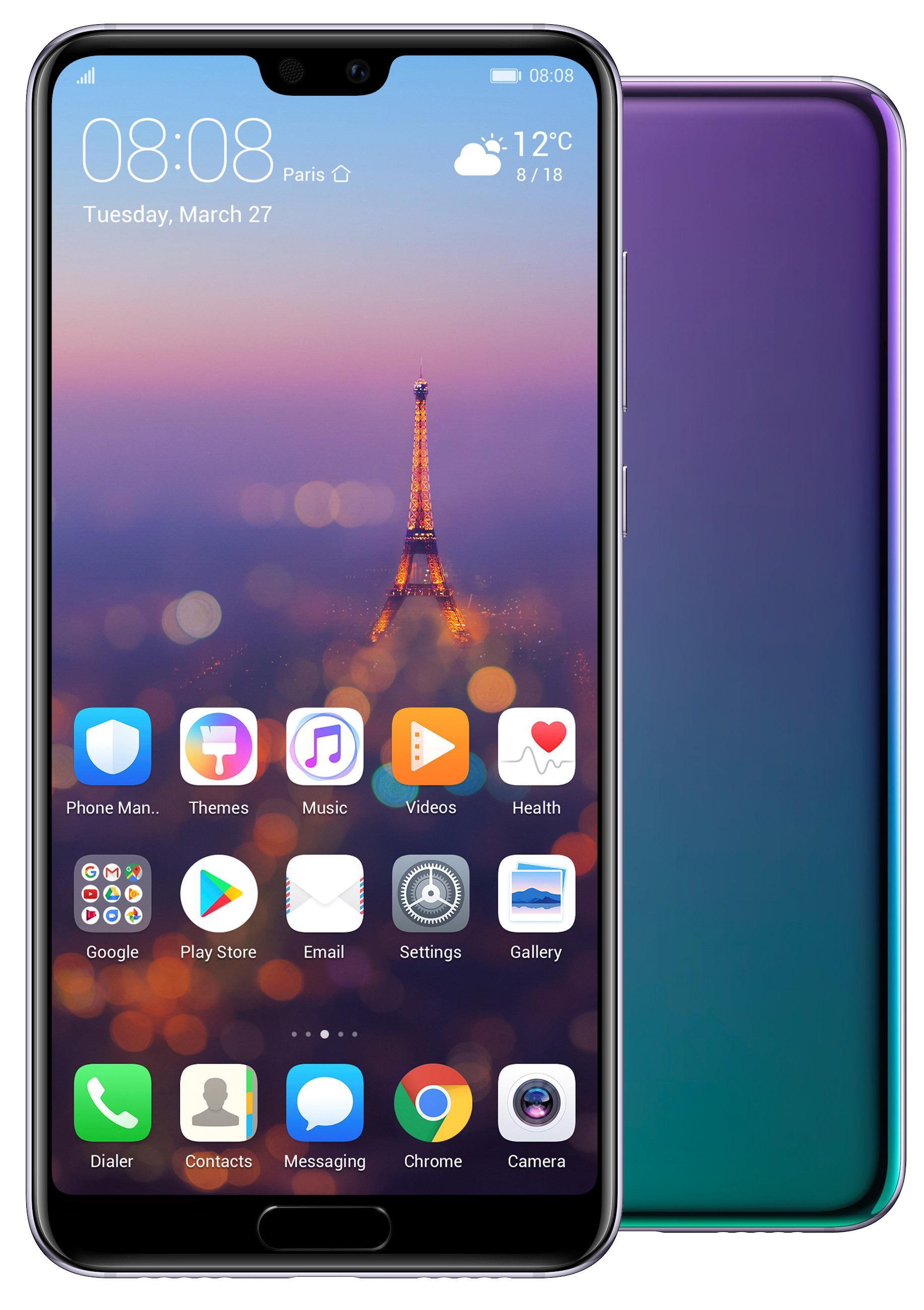 Smartfon Huawei P20 64GB (fioletowo-zielony)