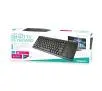 Klawiatura membranowa Omega Wireless Smart TV Keyboard Czarny
