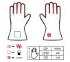 Rękawiczki GLOVII GLGXL Ogrzewane rękawice uniwersalne (szary)