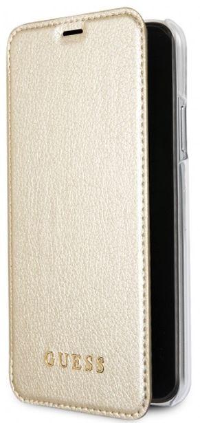 Etui Guess GUFLBKPXIGLTGO do iPhone X (złoty)