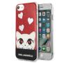 Karl Lagerfeld KLHCP7VDCRE iPhone 7/8 (czerwony)