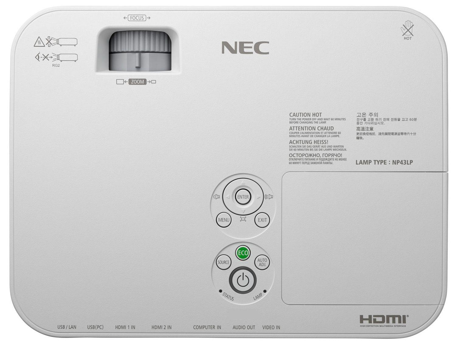Projektor NEC PJ ME331X - DLP - XGA