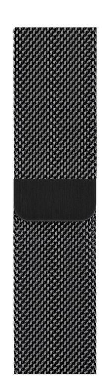 Apple Pasek Milanese Loop Apple Watch 44mm (gwiezdna czerń)
