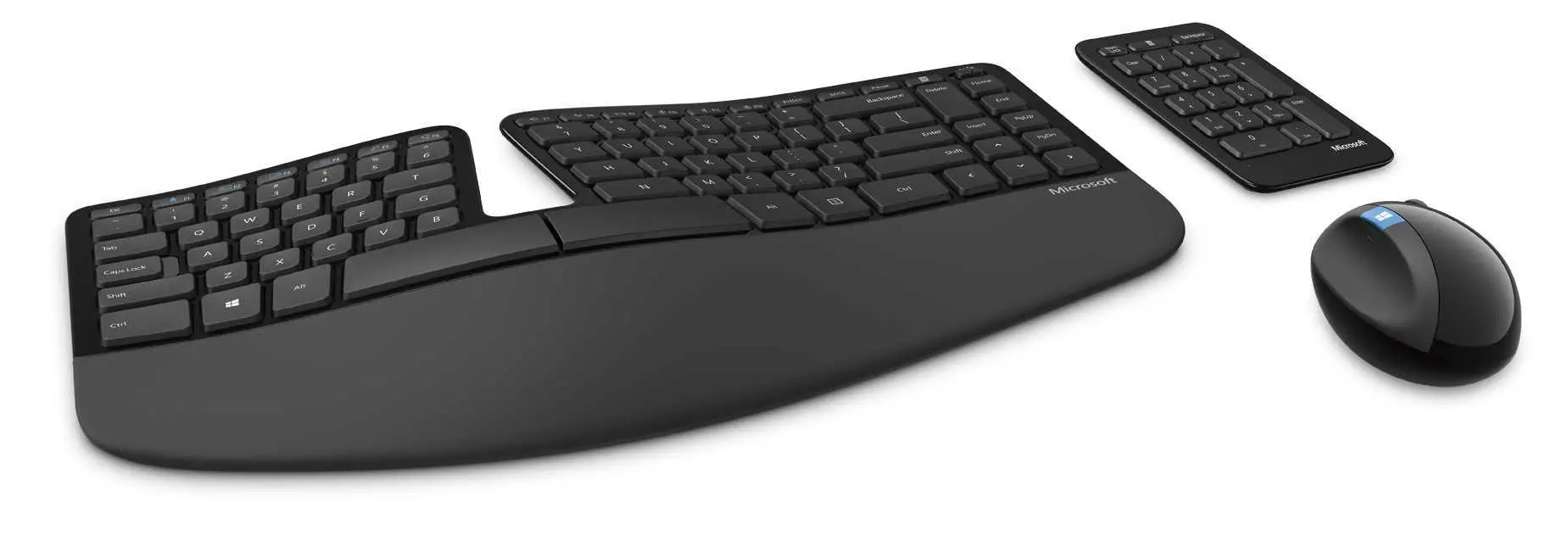 Klawiatura membranowa Microsoft Sculpt Ergonomic Desktop Czarny