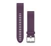 Garmin Pasek silikonowy Quick Fit 20mm Fenix 5S (purpurowy)
