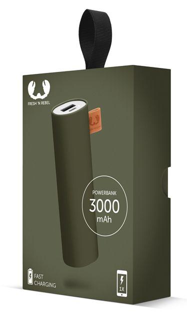 Powerbank Fresh 'n Rebel 3000 mAh Army