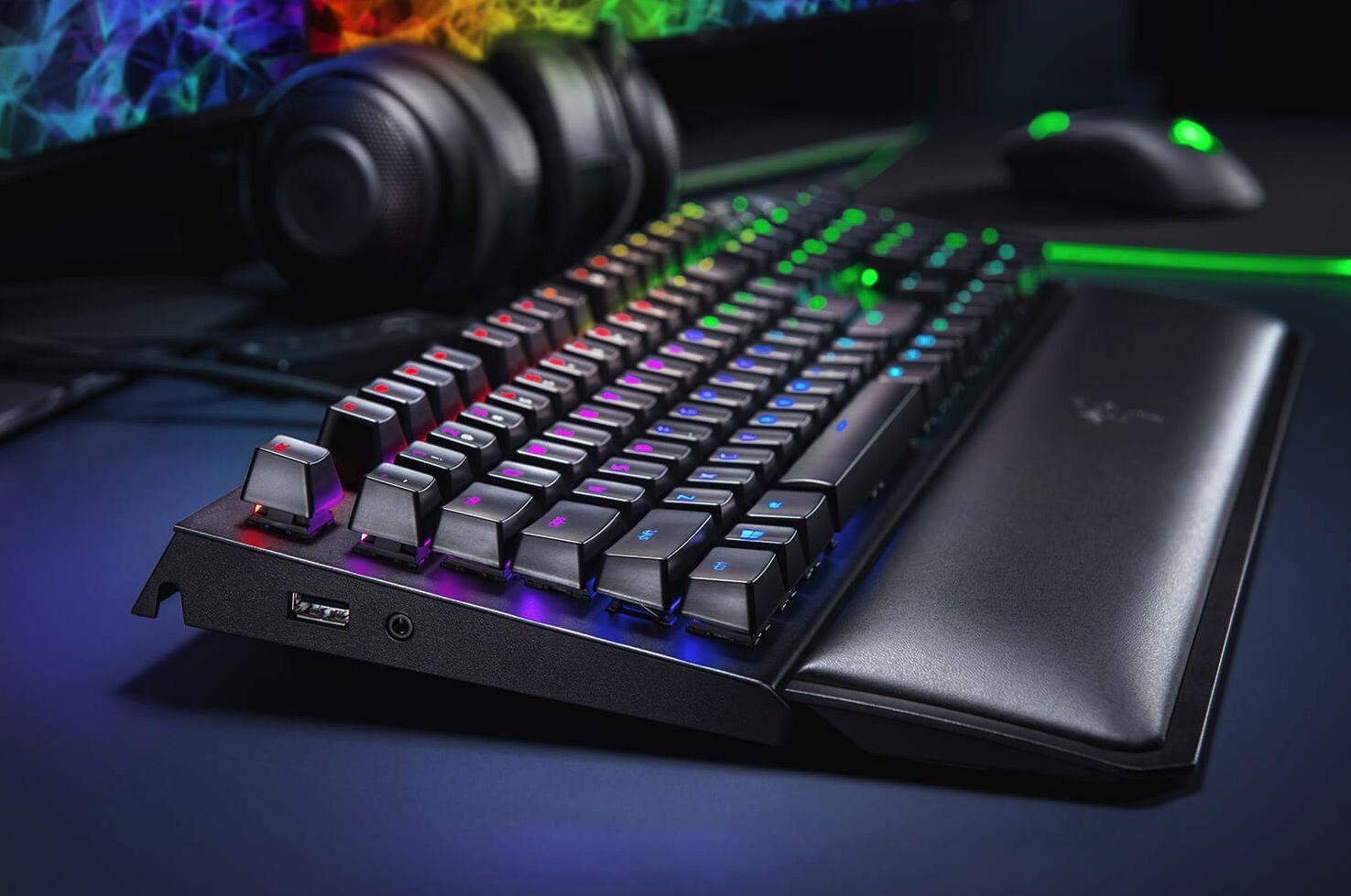 Klawiatura mechaniczna Razer BlackWidow Elite - Orange Switch