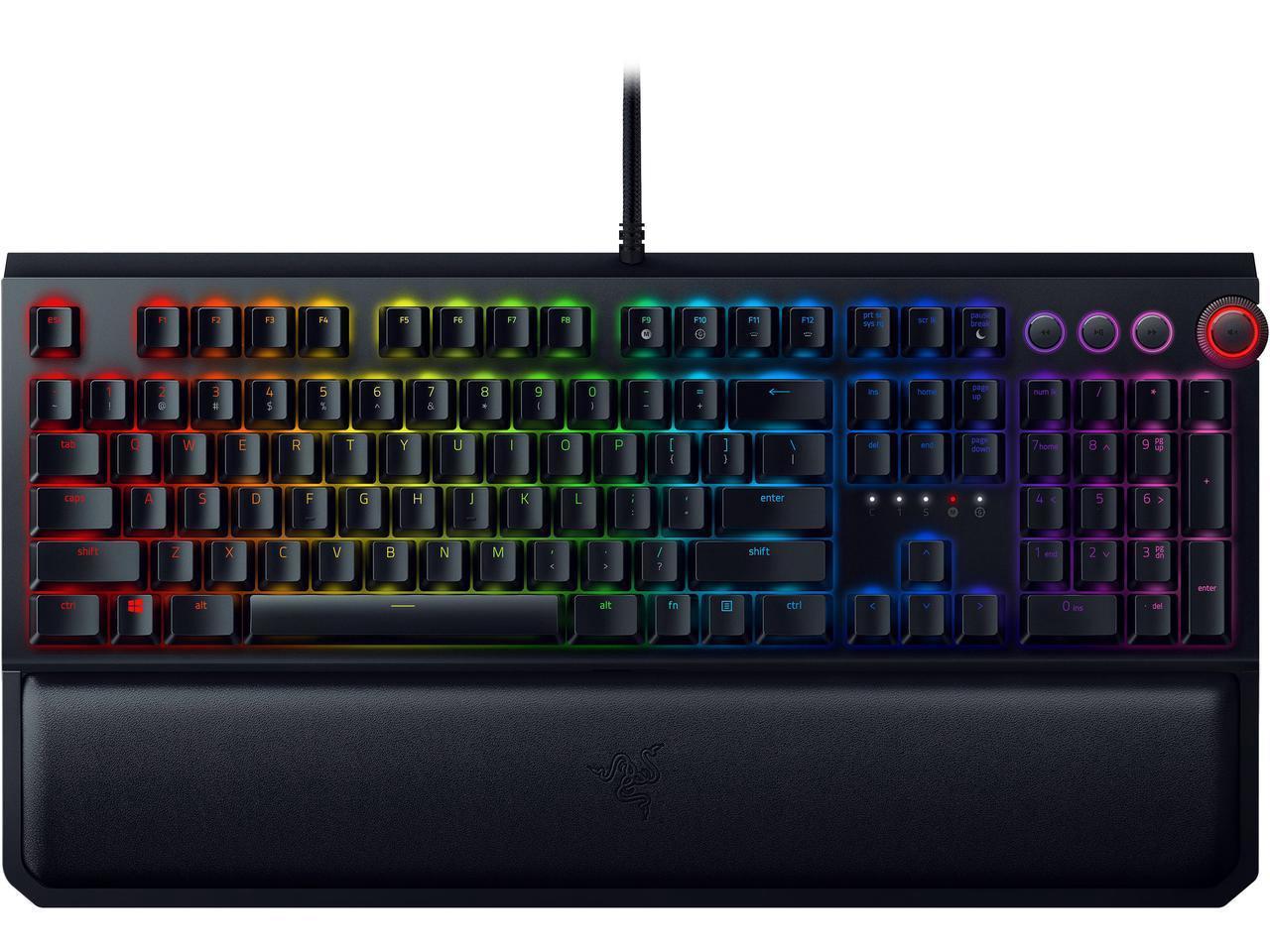 Klawiatura mechaniczna Razer BlackWidow Elite - Orange Switch