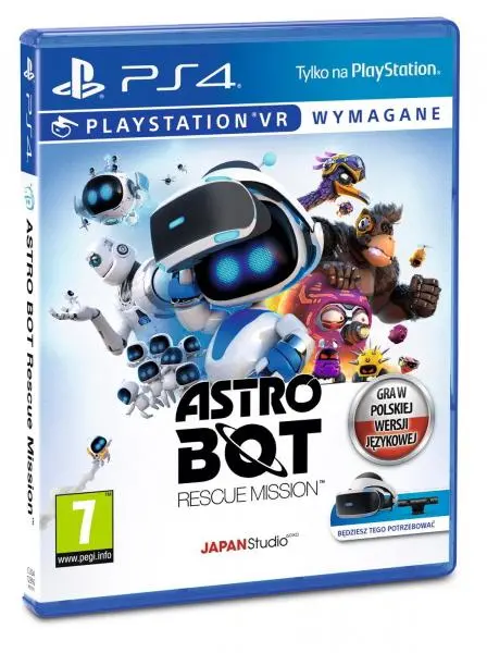 Astro Bot Rescue Mission VR Gra na PS4 (Kompatybilna z PS5)