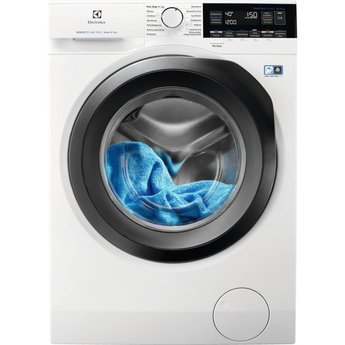 Pralko-suszarka Electrolux EW7W369SP PerfectCare 700 - 63,1cm - 9kg/6kg
