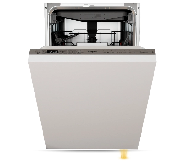 Zmywarka Whirlpool WSIO 3O34 PFE X 44,8cm Automatyczne otwieranie drzwi Szuflada na sztućce