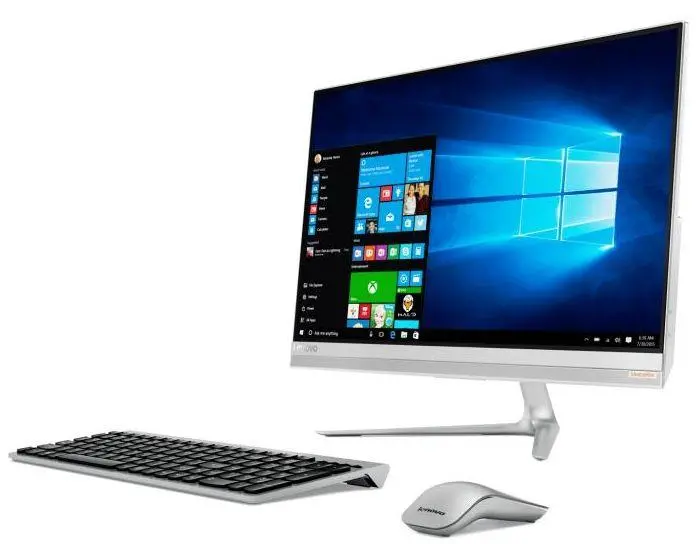 Komputer Lenovo Ideacentre 520S-23IKU  i3-7100U  23" 8GB RAM  1TB Dysk  GT930  Win10 Biały