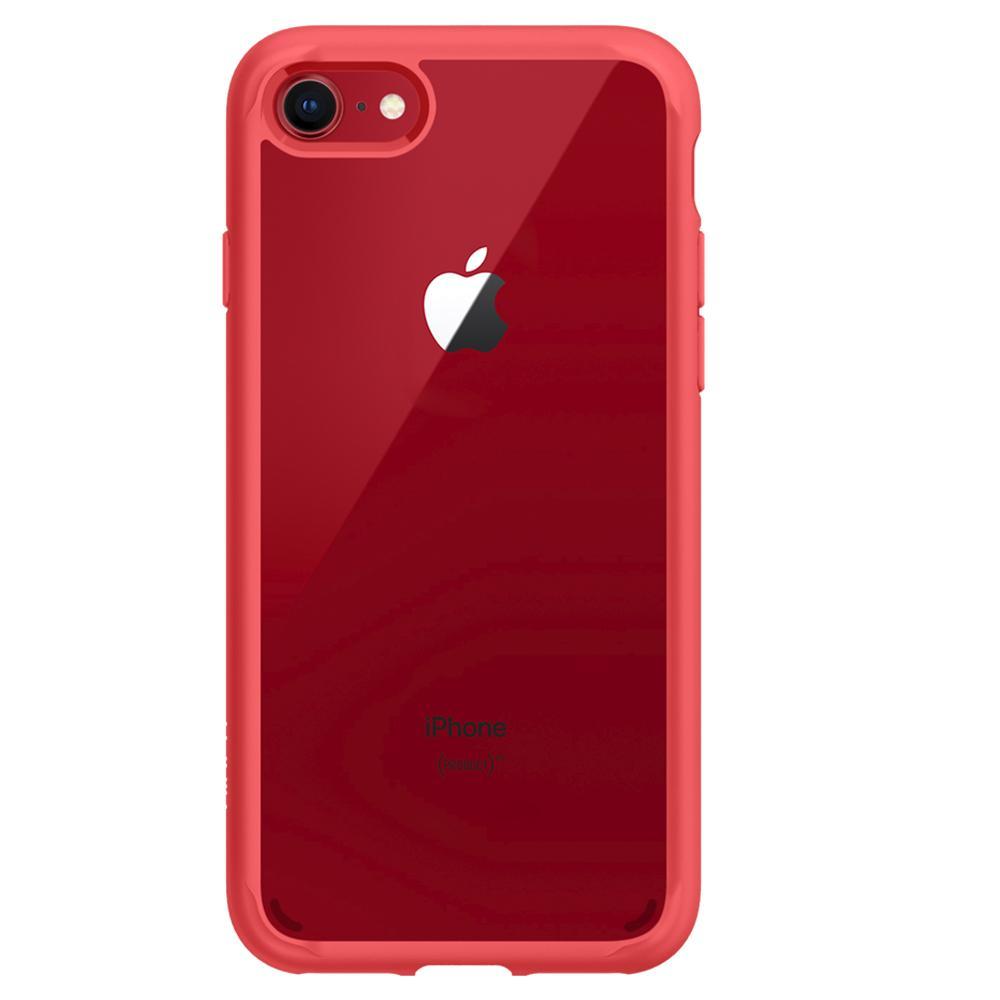 Etui Spigen Ultra Hybrid 2 042CS21724 do iPhone 7/8 (czerwony)