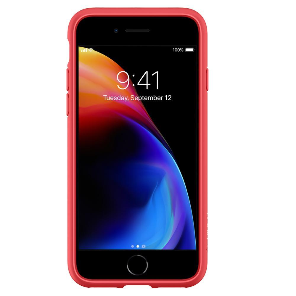 Etui Spigen Ultra Hybrid 2 042CS21724 do iPhone 7/8 (czerwony)