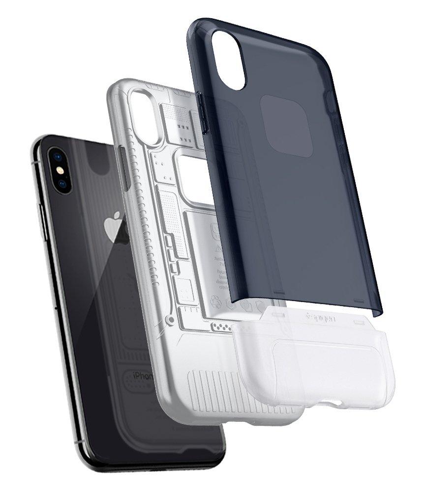 Etui Spigen Classic C1 057CS23197 do iPhone X (graphite gray)