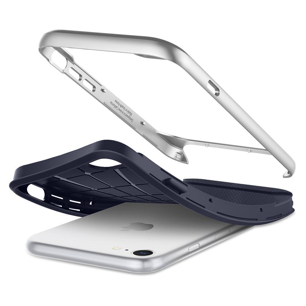 Spigen Neo Hybrid Herringbone 054CS22199 iPhone 7/8 (satin silver)