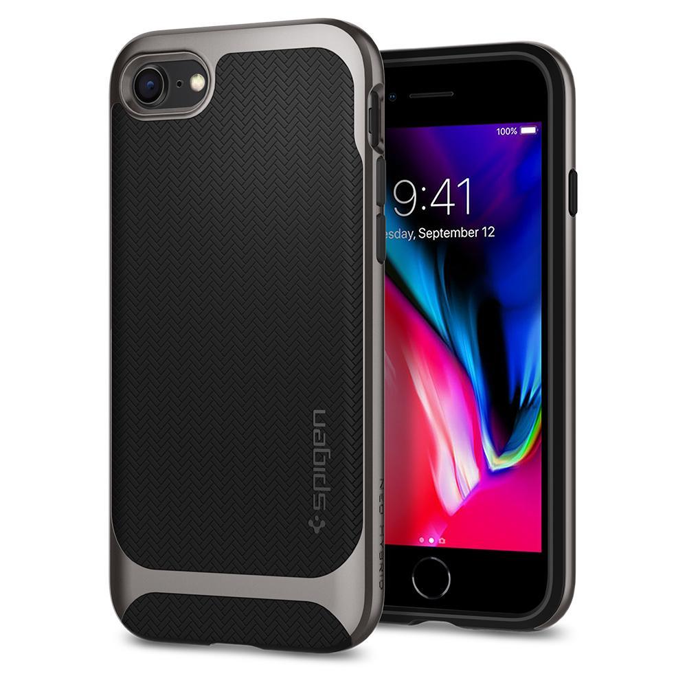 Etui Spigen Neo Hybrid Herringbone 054CS22197 do iPhone 7/8 (gunmetal)