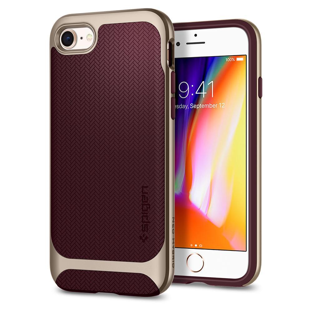 Spigen Neo Hybrid Herringbone 054CS22198 iPhone 7/8 (burgundy)
