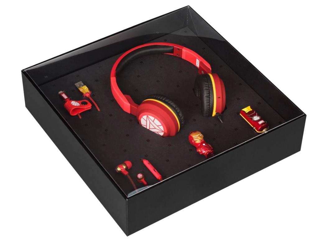 Słuchawki przewodowe Tribe Marvel Zestaw Iron Man