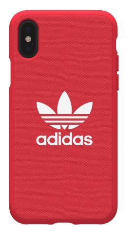 Etui Adidas Moulded Case iPhone X/Xs (czerwony)