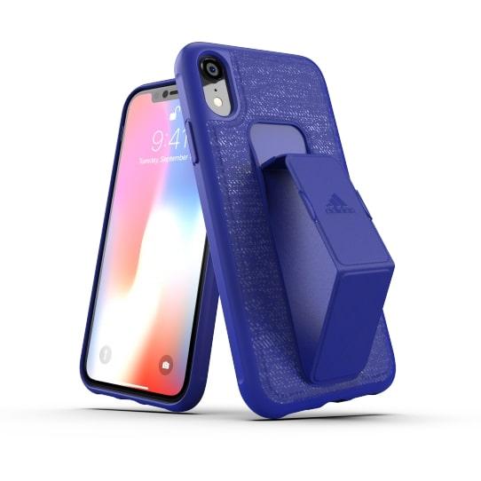 Etui Adidas Grip Case do iPhone Xr (fioletowy)