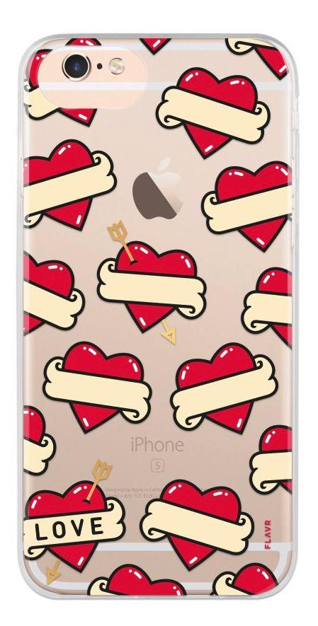 Etui Flavr iPlate Hearts iPhone 6/6s/7/8 (kolorowy)