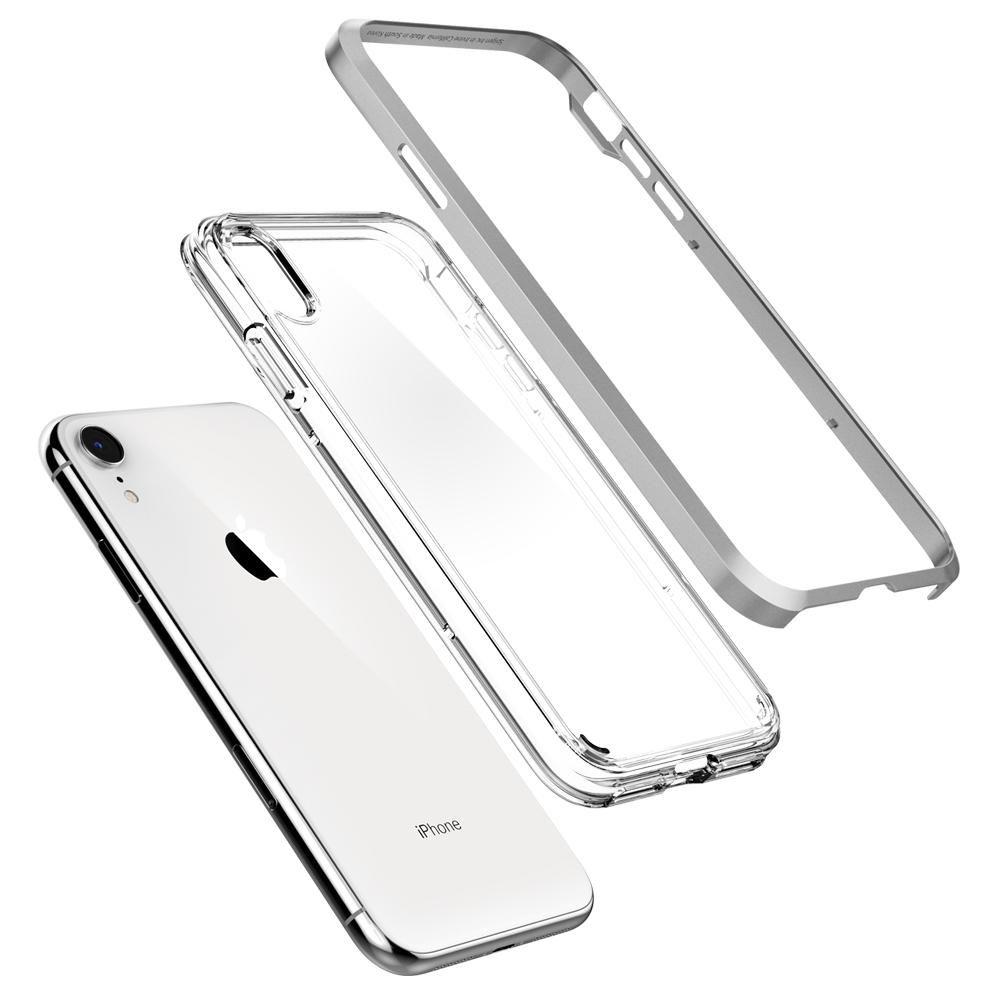 Etui Spigen Neo Hybrid Crystal 064CS24885 iPhone Xr (satin silver)
