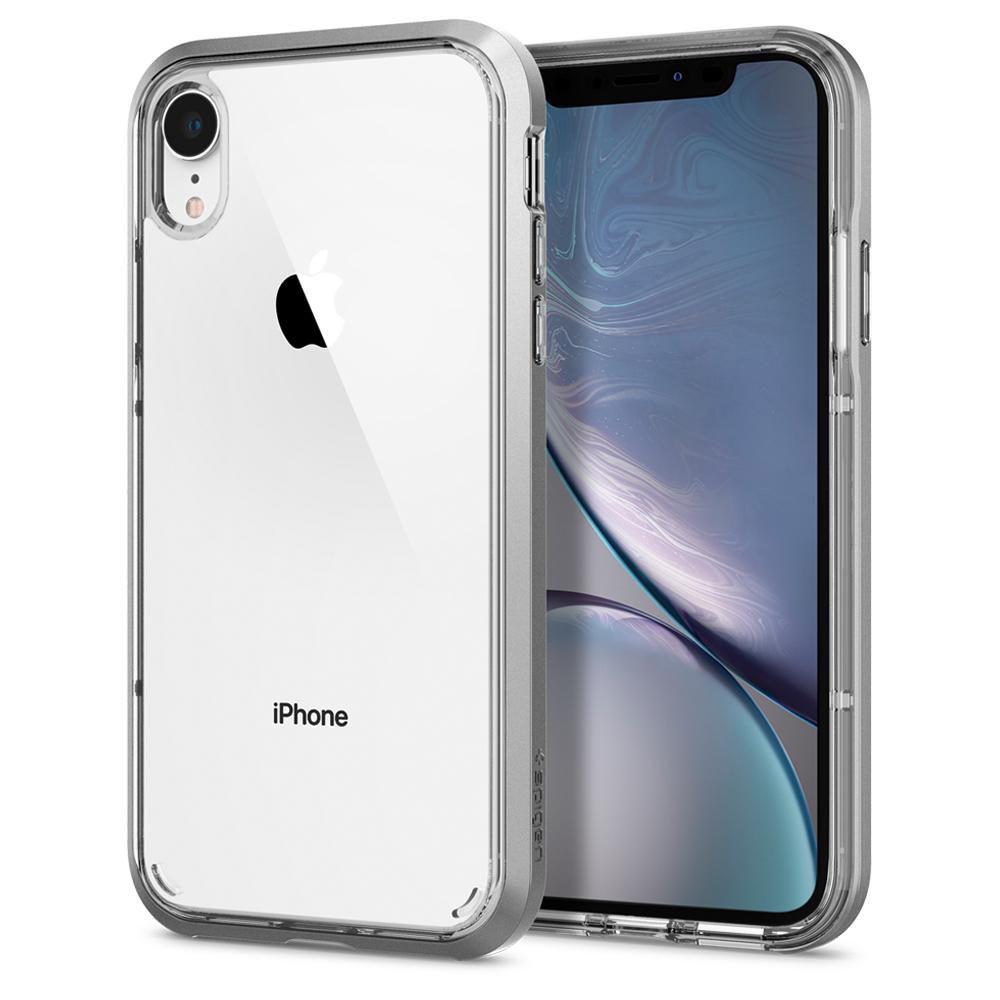 Etui Spigen Neo Hybrid Crystal 064CS24885 iPhone Xr (satin silver)