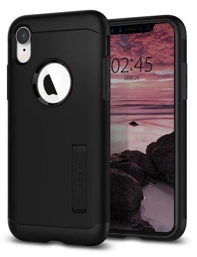 Etui Spigen Slim Armor 064CS25146 do iPhone Xr (czarny)