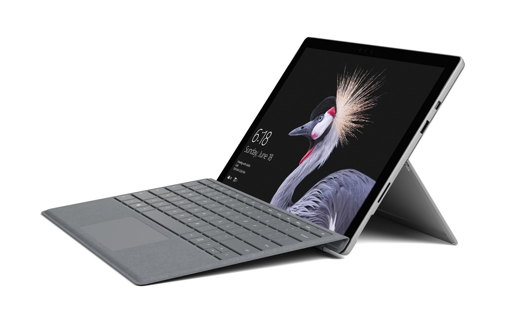 Laptop 2w1 Microsoft Surface Pro 2017 12,3" i7-7660U 8GB RAM 256GB Dysk SSD Win10 Pro + klawiatura