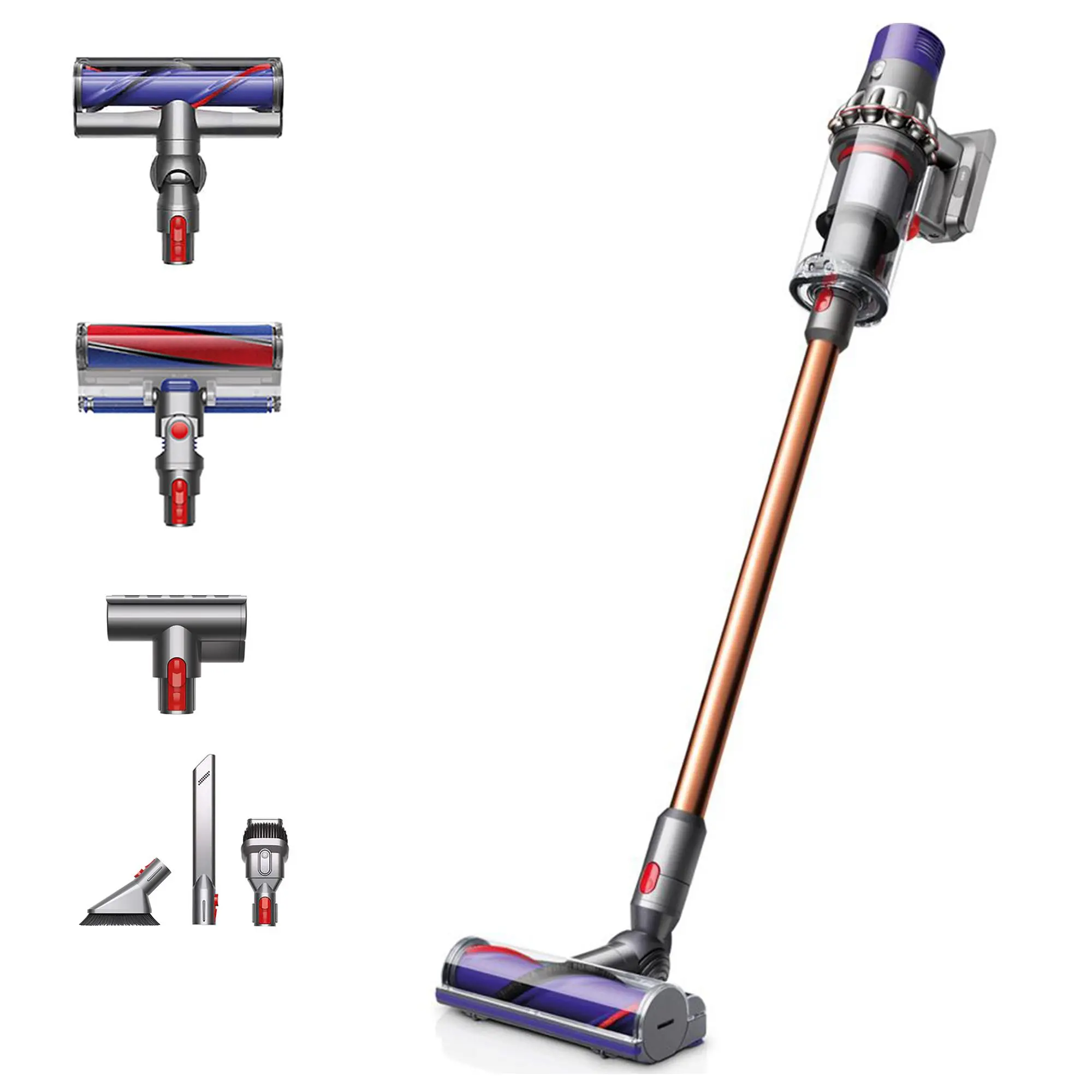Odkurzacz Dyson V10 Absolute wersja 2021 60min Wymienny akumulator Mini elektroszczotka