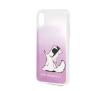 Etui Karl Lagerfeld KLHCPXCFNRCPI do iPhone X/Xs (różowy)