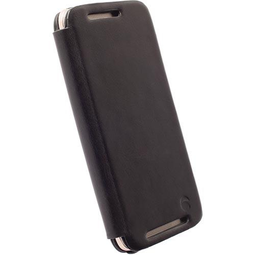 Etui Krusell Kiruna FlipCover HTC One M9 (czarny)