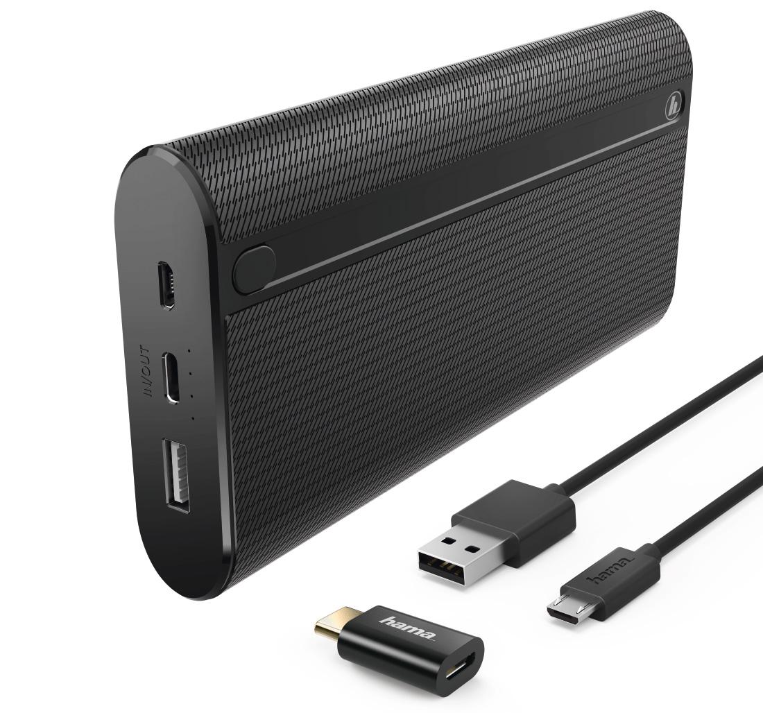 Powerbank Hama Power Pack "X20" 20000mAh 00178985 (czarny)