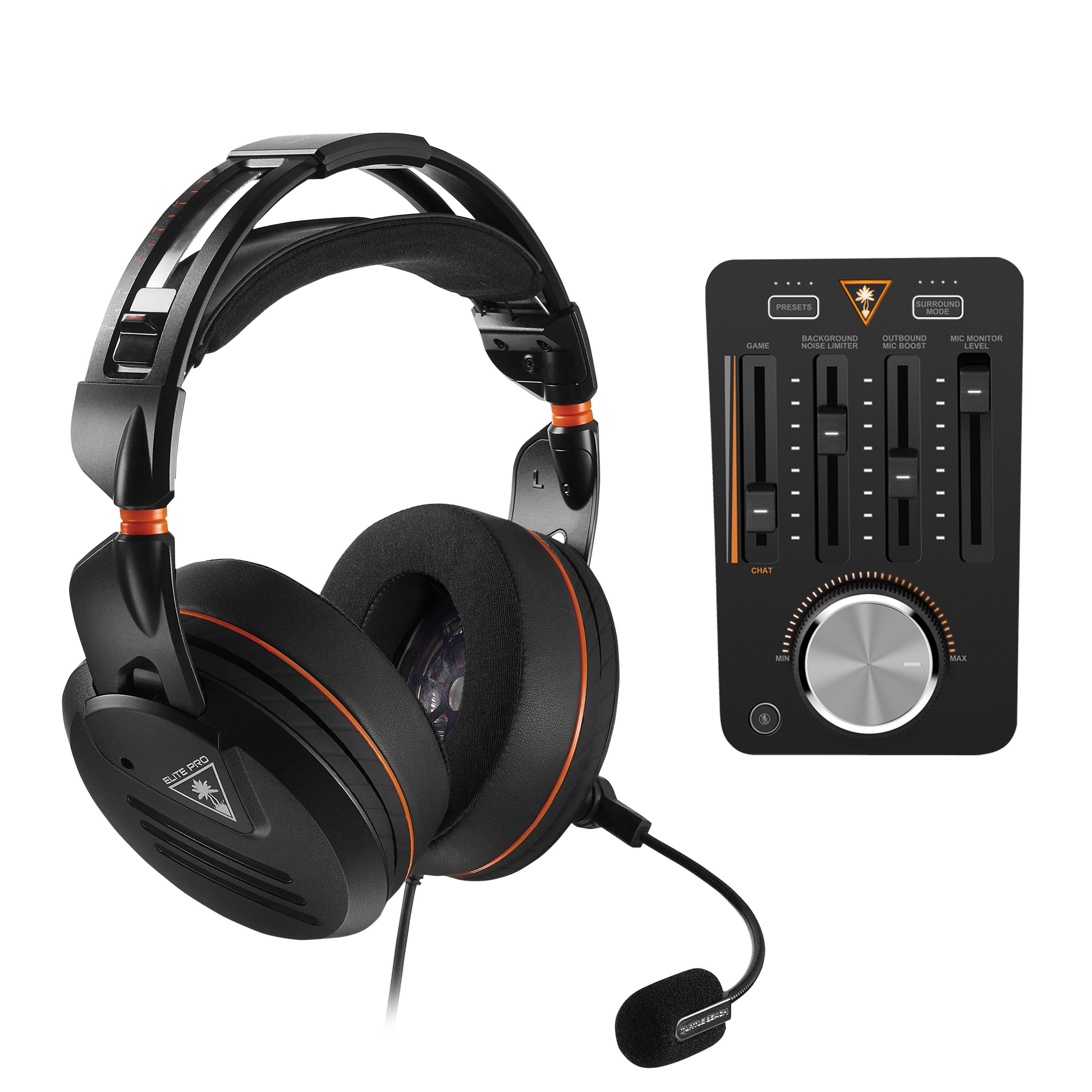 Słuchawki przewodowe z mikrofonem Turtle Beach Elite Pro + TAC