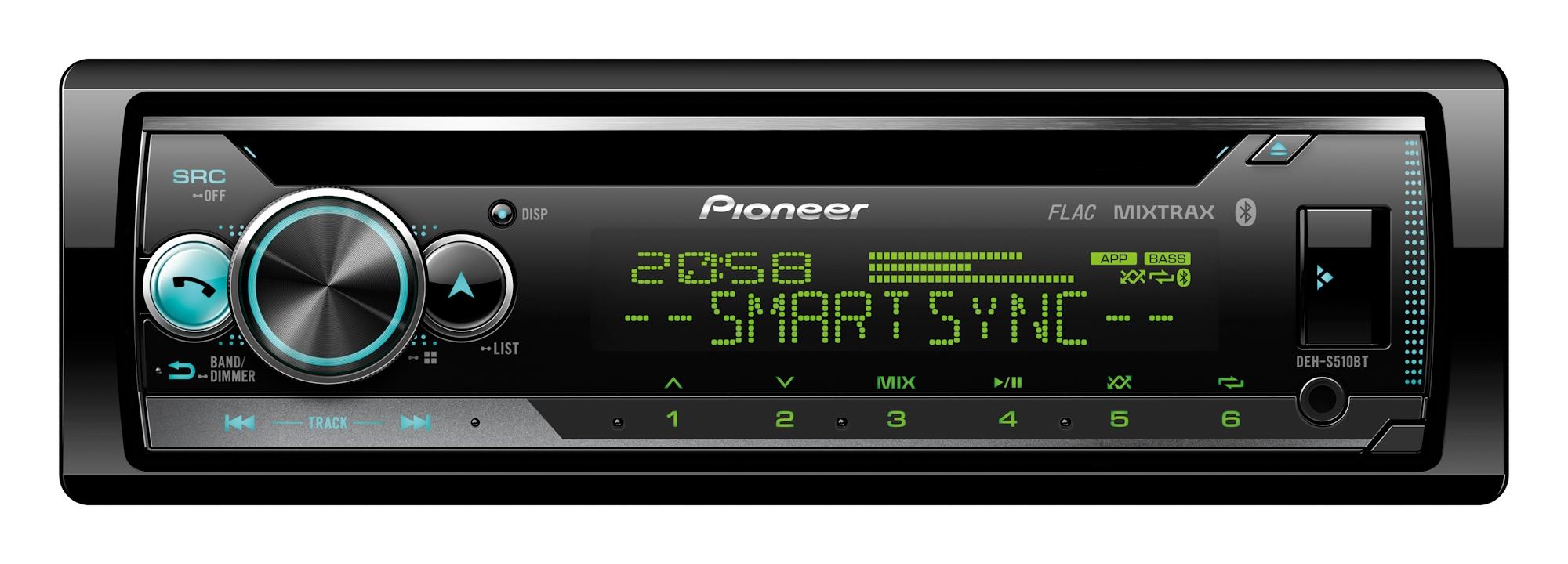 Radioodtwarzacz samochodowy Pioneer DEH-S510BT