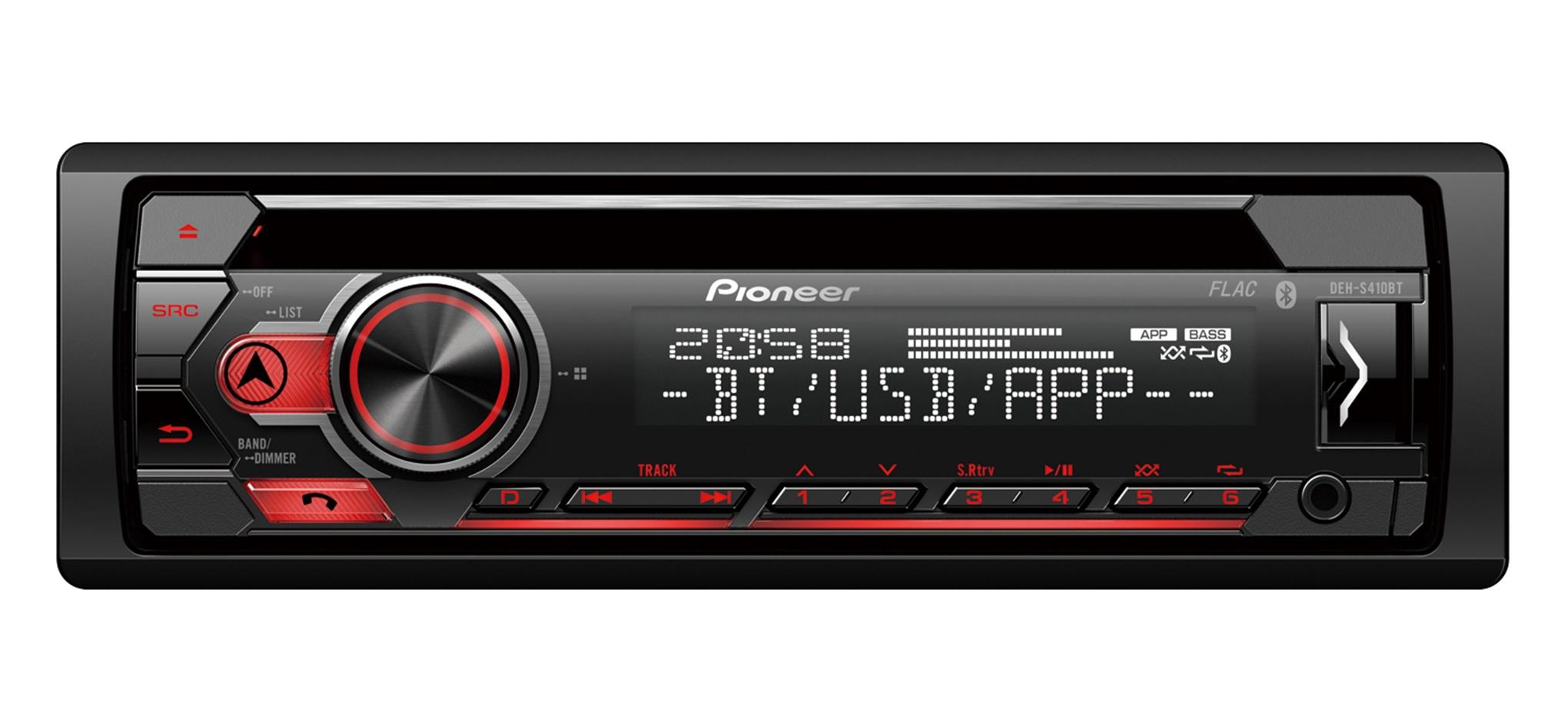 Radioodtwarzacz samochodowy Pioneer DEH-S410BT