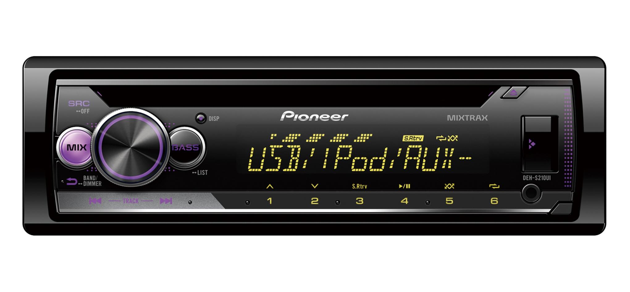 Radioodtwarzacz samochodowy Pioneer DEH-S210UI